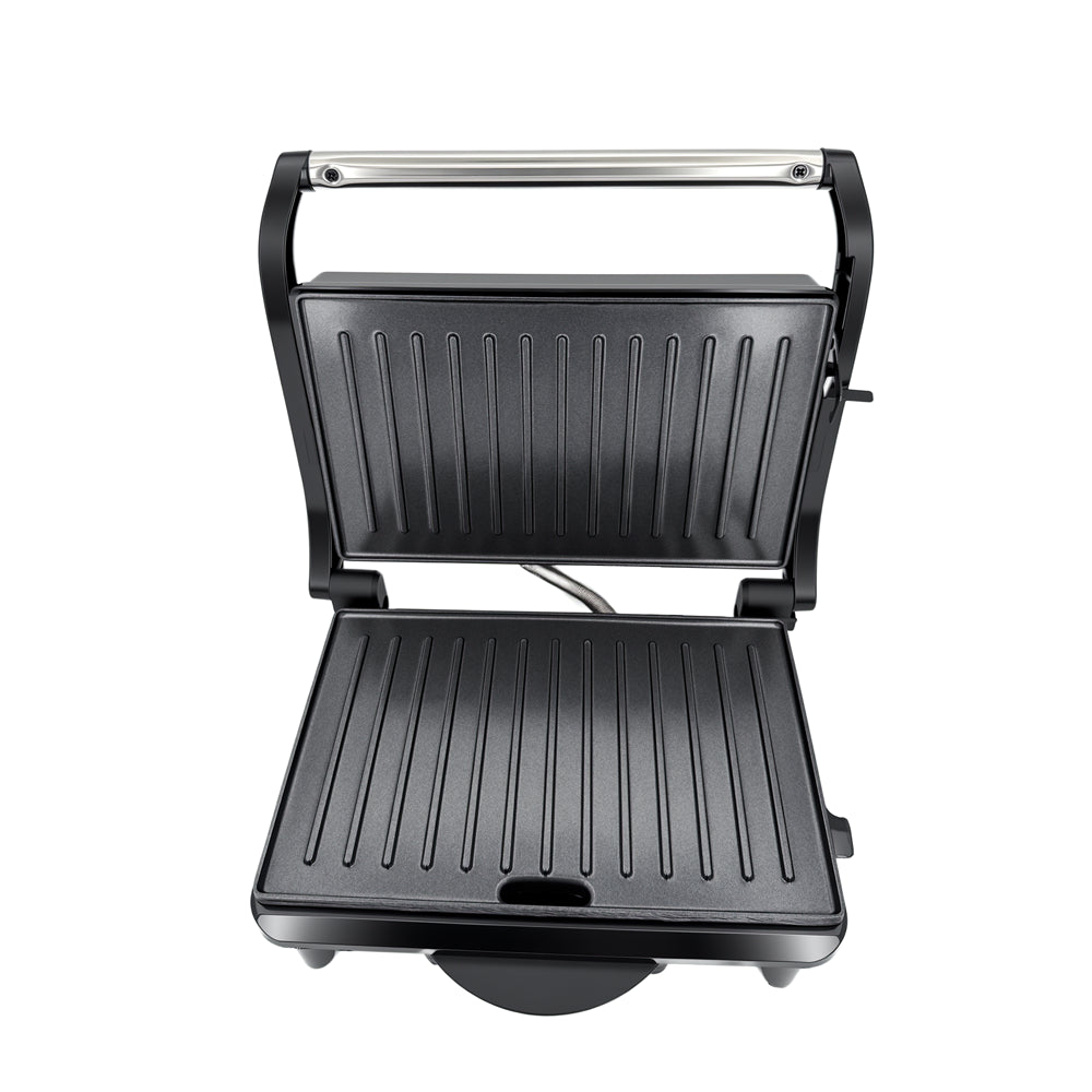 Greenlife 800W Grill Maker & Sandwich Griller with 180° Open Plate - Image 3