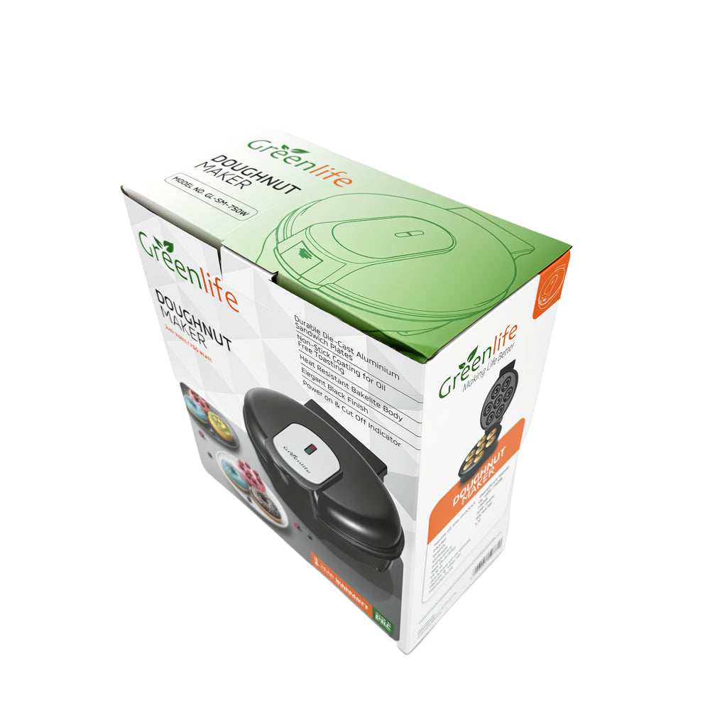 Greenlife Electric Doughnut Maker Machine 750W – 7 Hole Non-Stick Donut Maker - Image 5