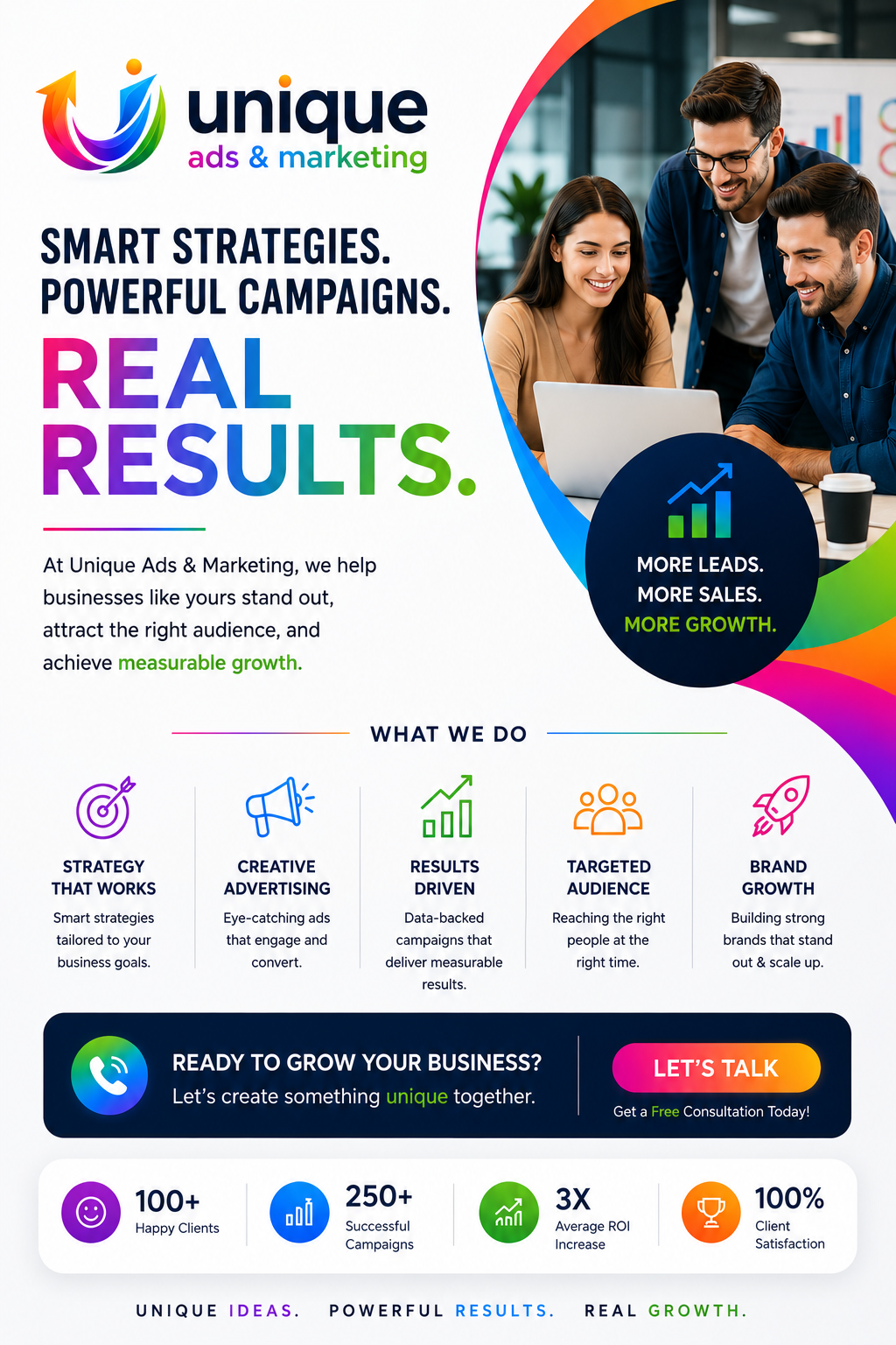 Grow Your Business with Unique Ads & Marketing