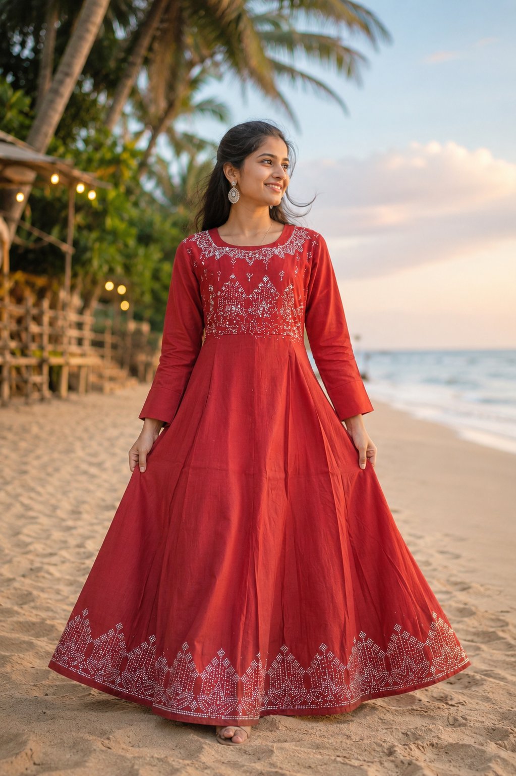 Indian salwar top