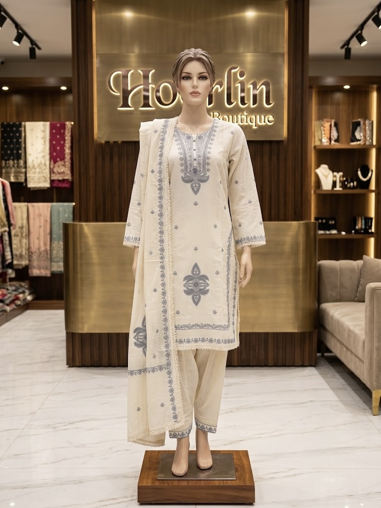 Kantha Cotton Shalwar - Image 4