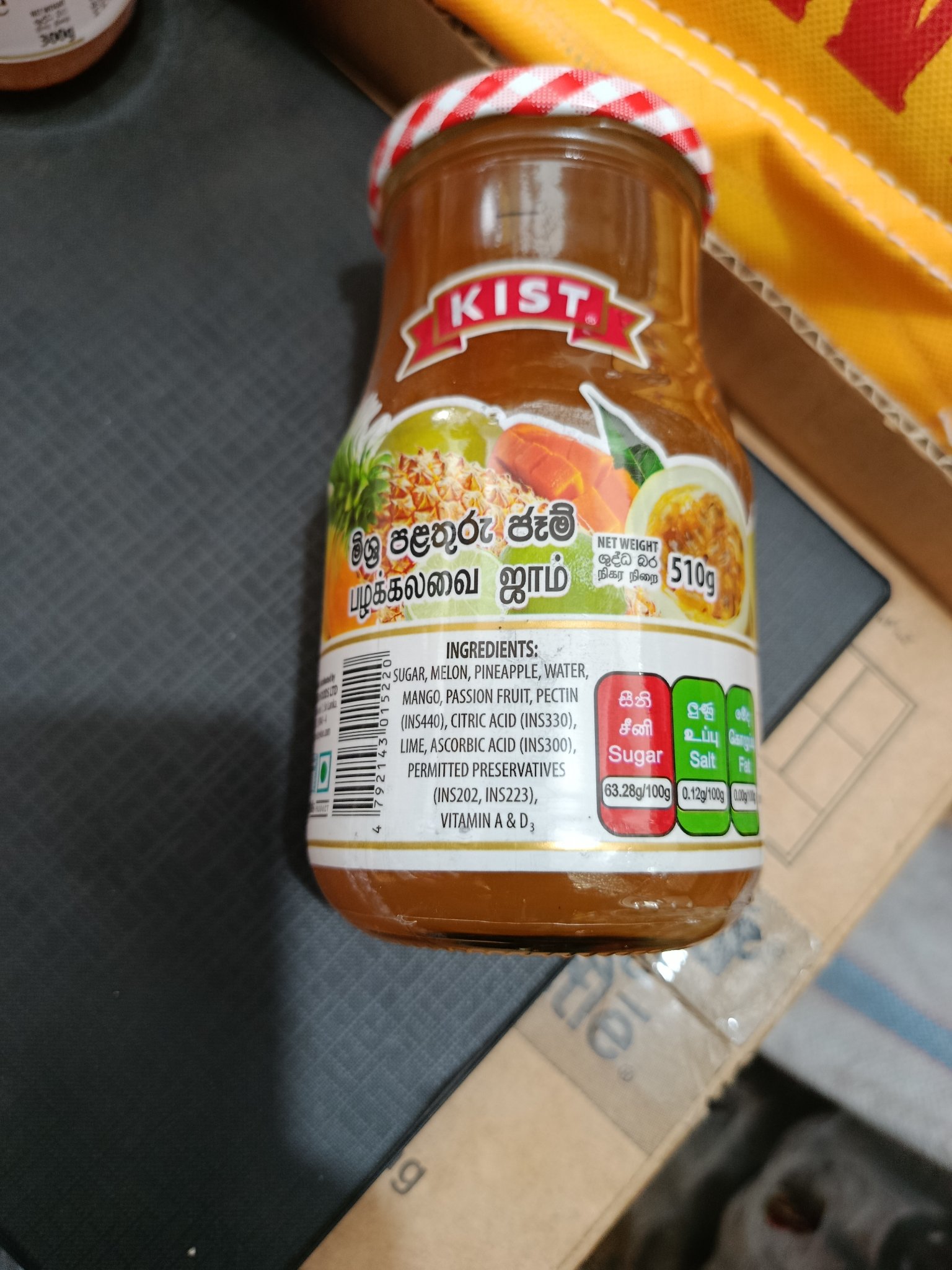 Kist Mixed Fruit Jam 510g - Image 3