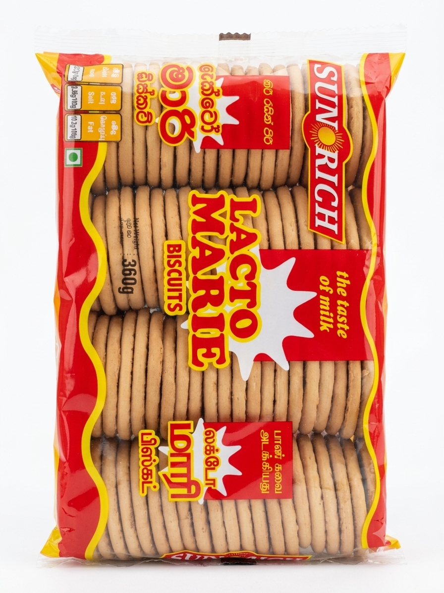 Lacto Marie Biscuits 360g - Image 3