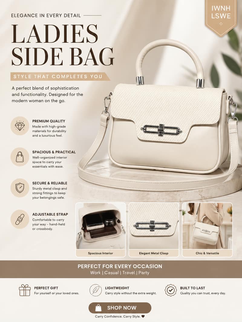 Ladies Side Bag (LSWE)