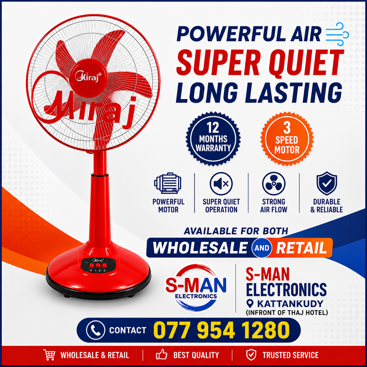 Miraj Fan (Living Fan)