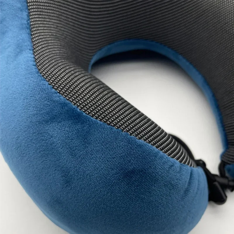 Memory Foam U-Shaped Travel Neck Pillow | Cervical Support Airplane Sleep Pillow | Soft Massage Neck Rest - Image 5