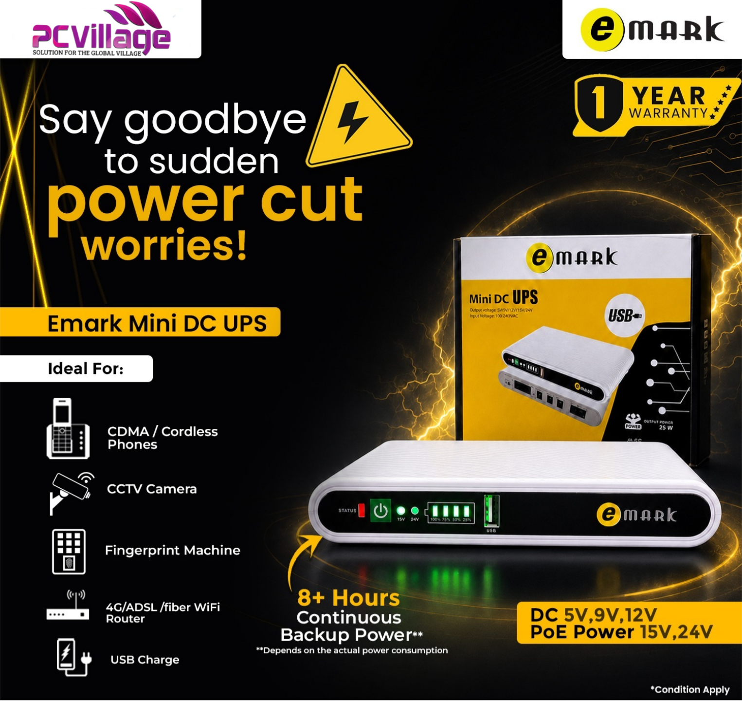 Mini ups