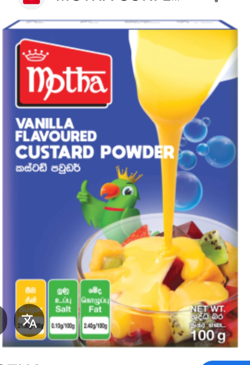 Motha Custard Powder 100g - Image 3