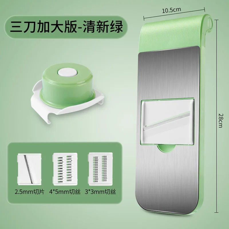 Multifunctional Vegetable & Fruit Slicer with 5 Interchangeable Blades Mandoline Food Cutter - Image 5