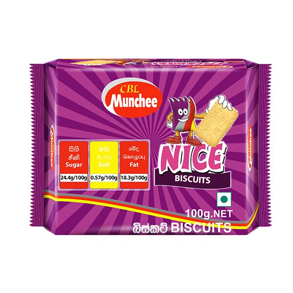 MUNCHEE NICE BISCUIT - 100G