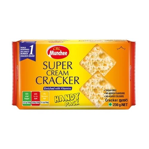 MUNCHEE SUPER CREAM CRECKER HANDY - 230G