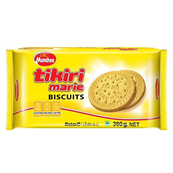 MUNCHEE TIKIRI MARIE BISCUIT - 360G