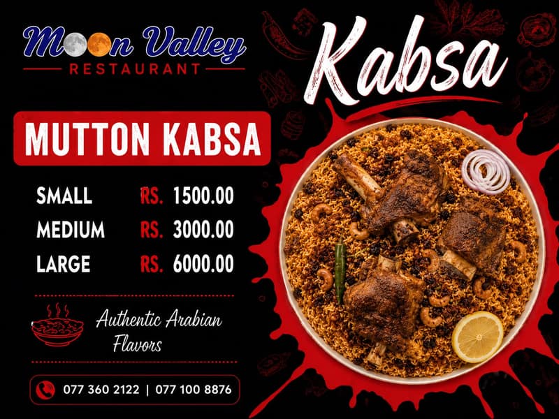 Mutton Kabsa Small