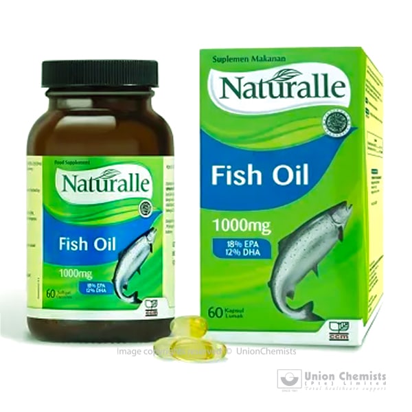 NATURALLE FISH OIL 1000MG 60'S - Image 2