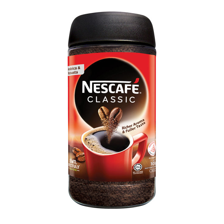 NESCAFE CLASSIC INSTANT COFFEE (JAR) - 100G