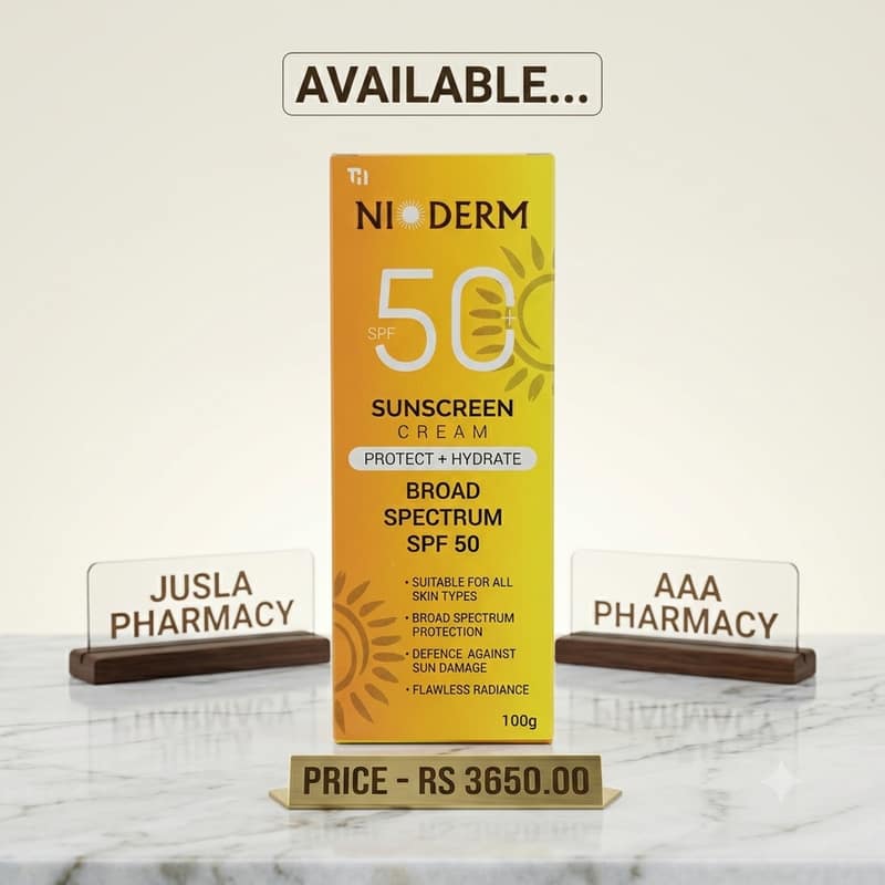 NIODERM 50+ SUNSCREEN CREAM 100G