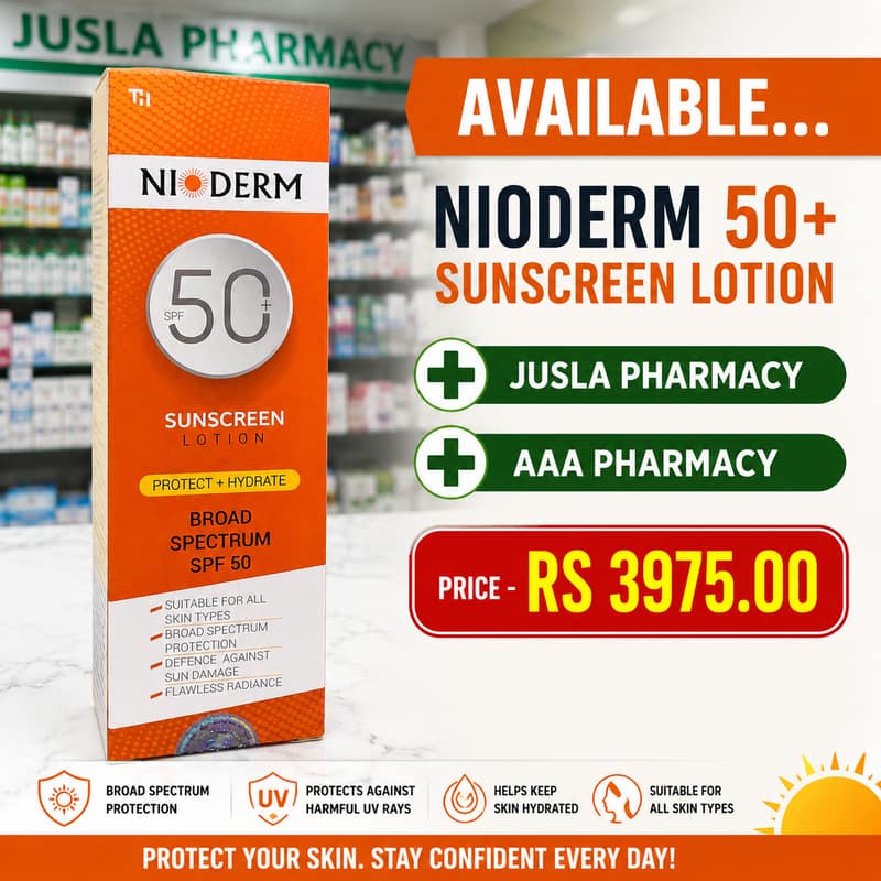 NIODERM 50+ SUNSCREEN LOTION