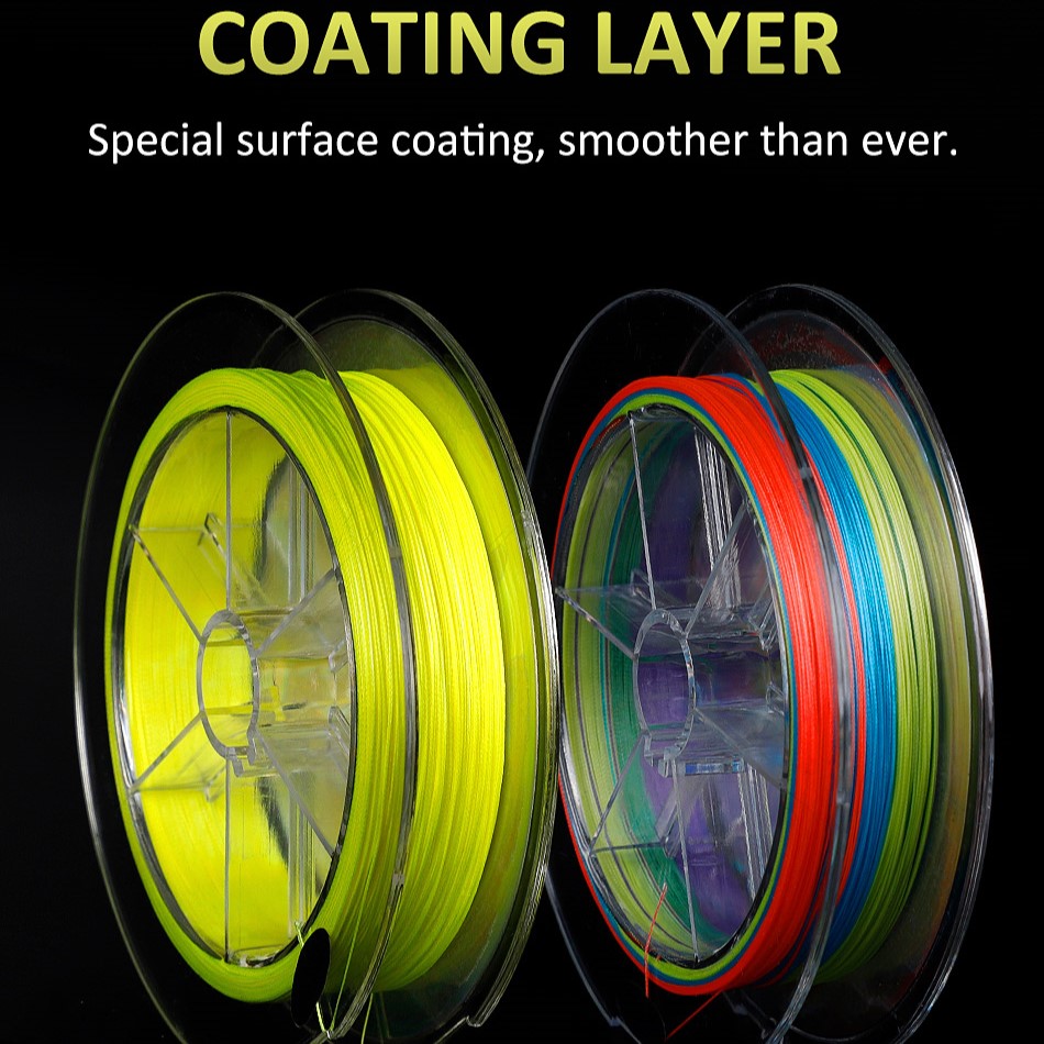 NOEBY Infinite X8 PE Braided Fishing Line - 100m Multi Color - 26-50mm Available - Image 1