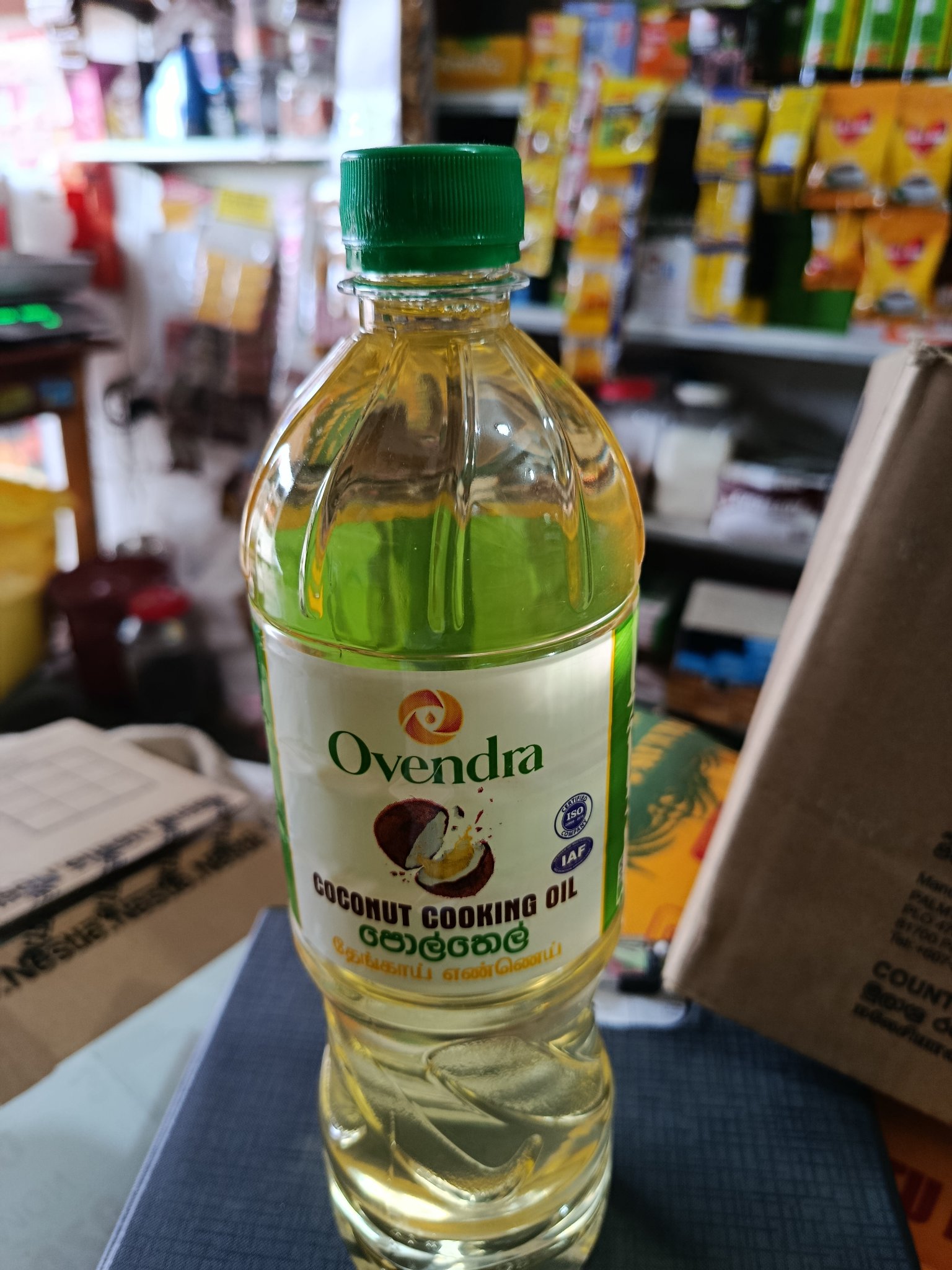 Ovendra Coconut Cooking Oil 1 L - Image 2