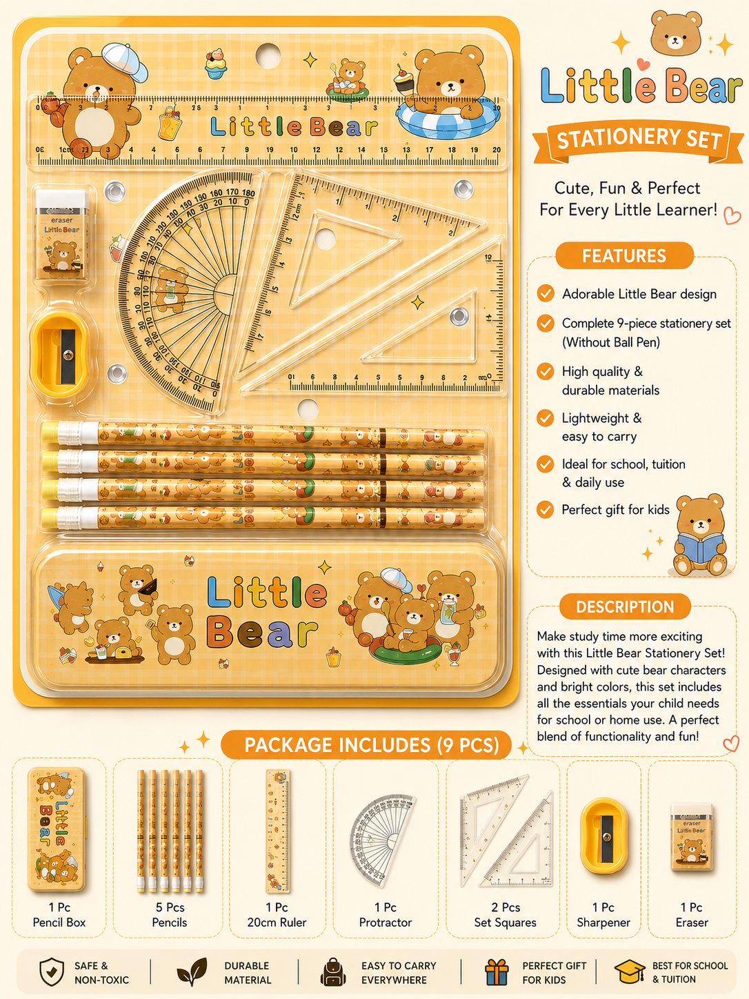 Pencil box set  6038 - Image 2