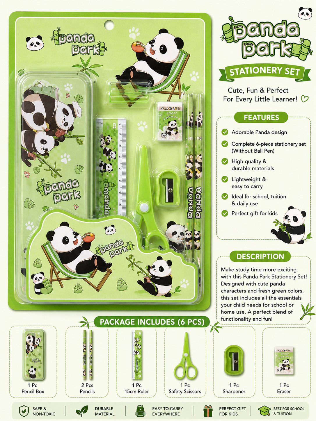 Pencil box set  60ll - Image 2