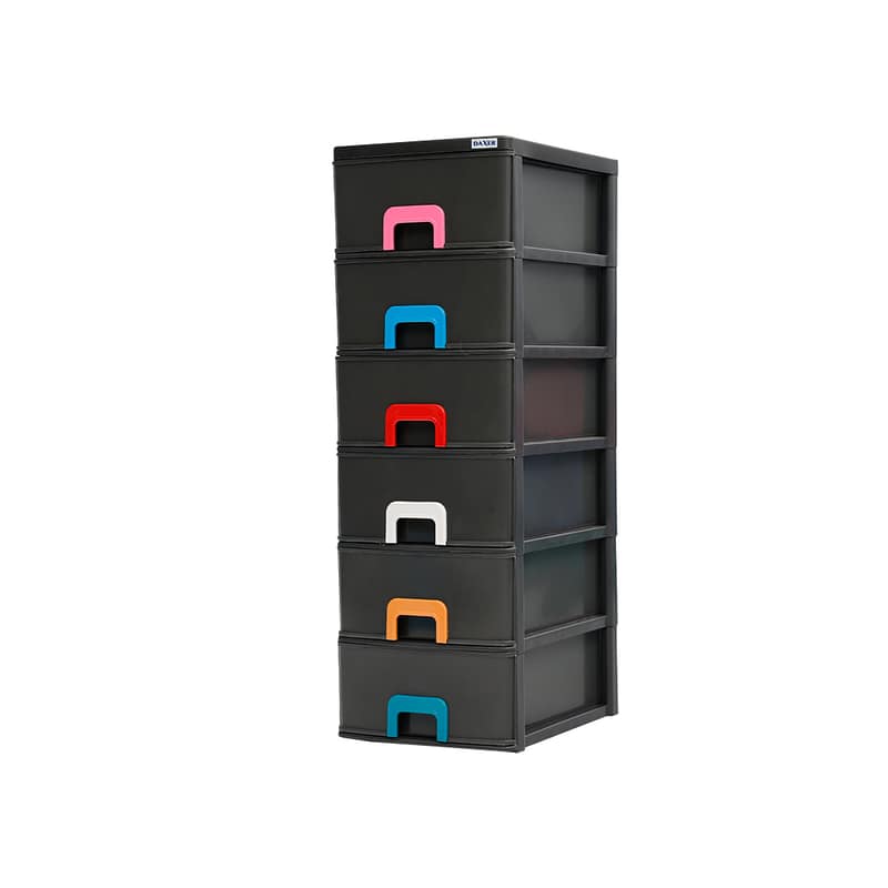 Plastic Cupboard 6Drawer Damro Daxer
