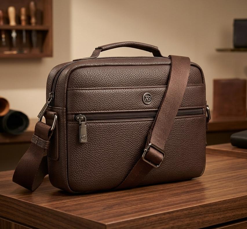 Premium Leather Crossbody Bag