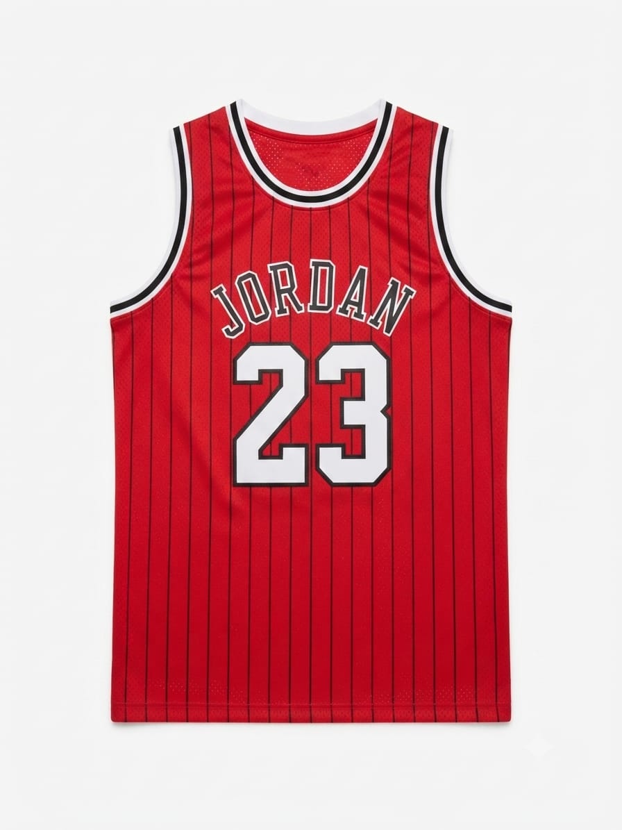 Premium Mesh Basketball "Jordan/Bulls" Retro Jersey - Image 4