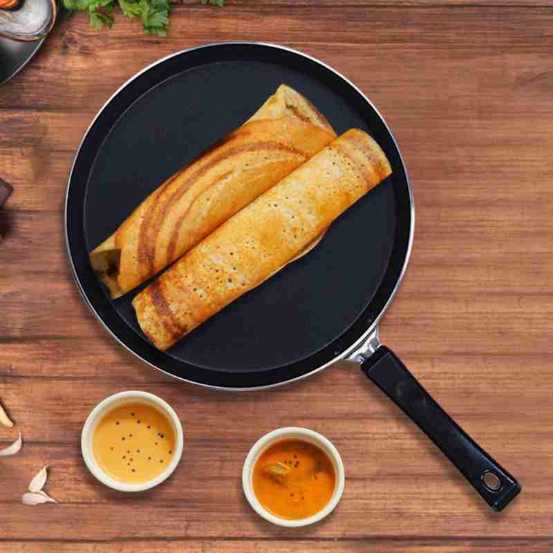 Premium Quality Nonstick Rotti / Dosa Tawa Pan with Free Spoon - Image 5