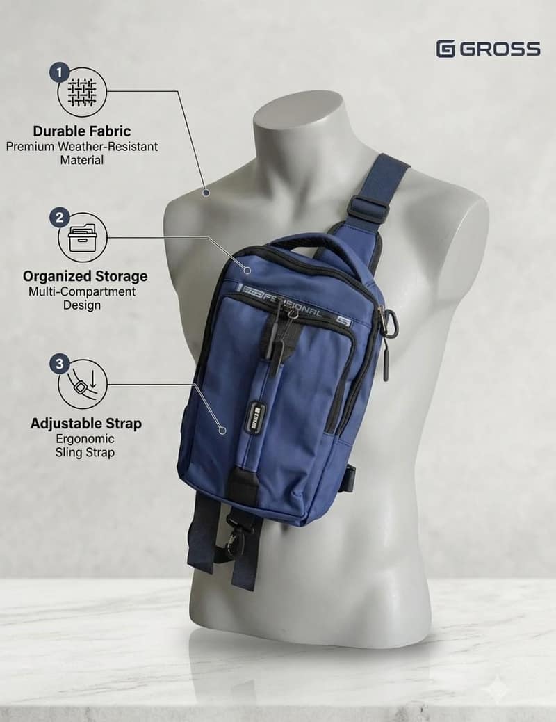 Pro Chest Pouch Bag