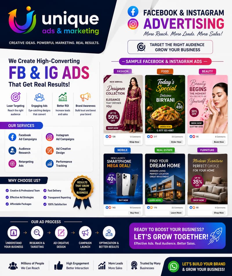 Professional Social Media Ads
