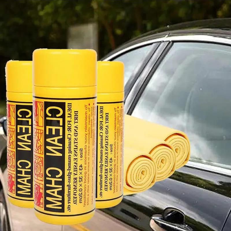 PVA Car Wash Towel Microfiber Synthetic Ultra Absorbent Quick Dry Scratch-Free Cleaning Cloth