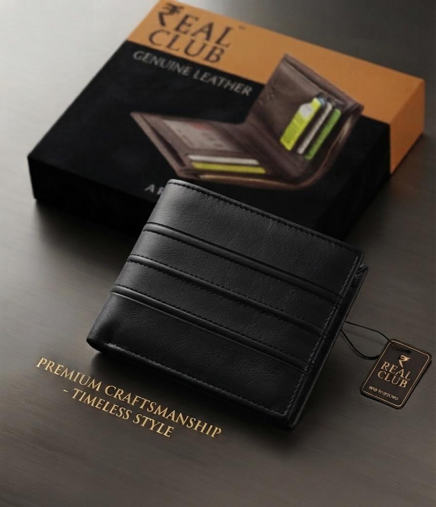 REAL CLUB Genuine Leather Wallets - Image 4