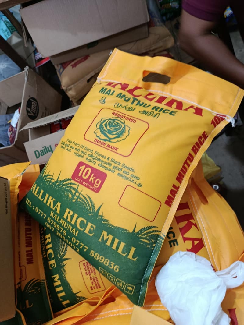 Rice 10kg Mallika poo muthu