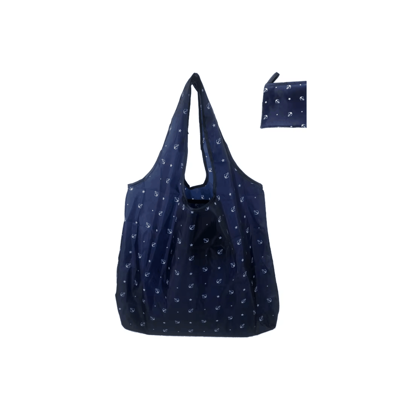Ripstop Durable Heavy Duty Folding Tote Bags Nylon Fabric Restore Cloth Reusable Superet Foldable Shopping Bag - 004 - Image 2