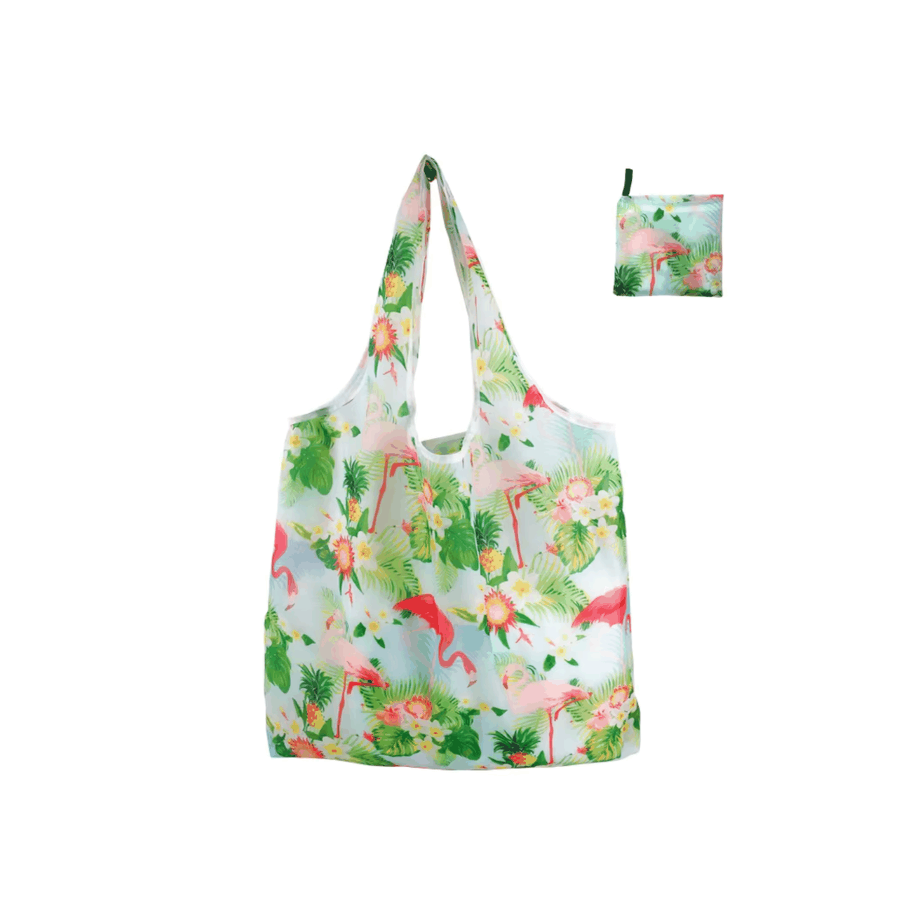 Ripstop Durable Heavy Duty Folding Tote Bags Nylon Fabric Restore Cloth Reusable Superet Foldable Shopping Bag -006 - Image 2