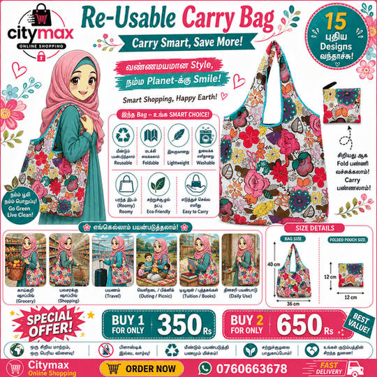 Ripstop Durable Heavy Duty Folding Tote Bags Nylon Fabric Restore Cloth Reusable Superet Foldable Shopping Bag -008