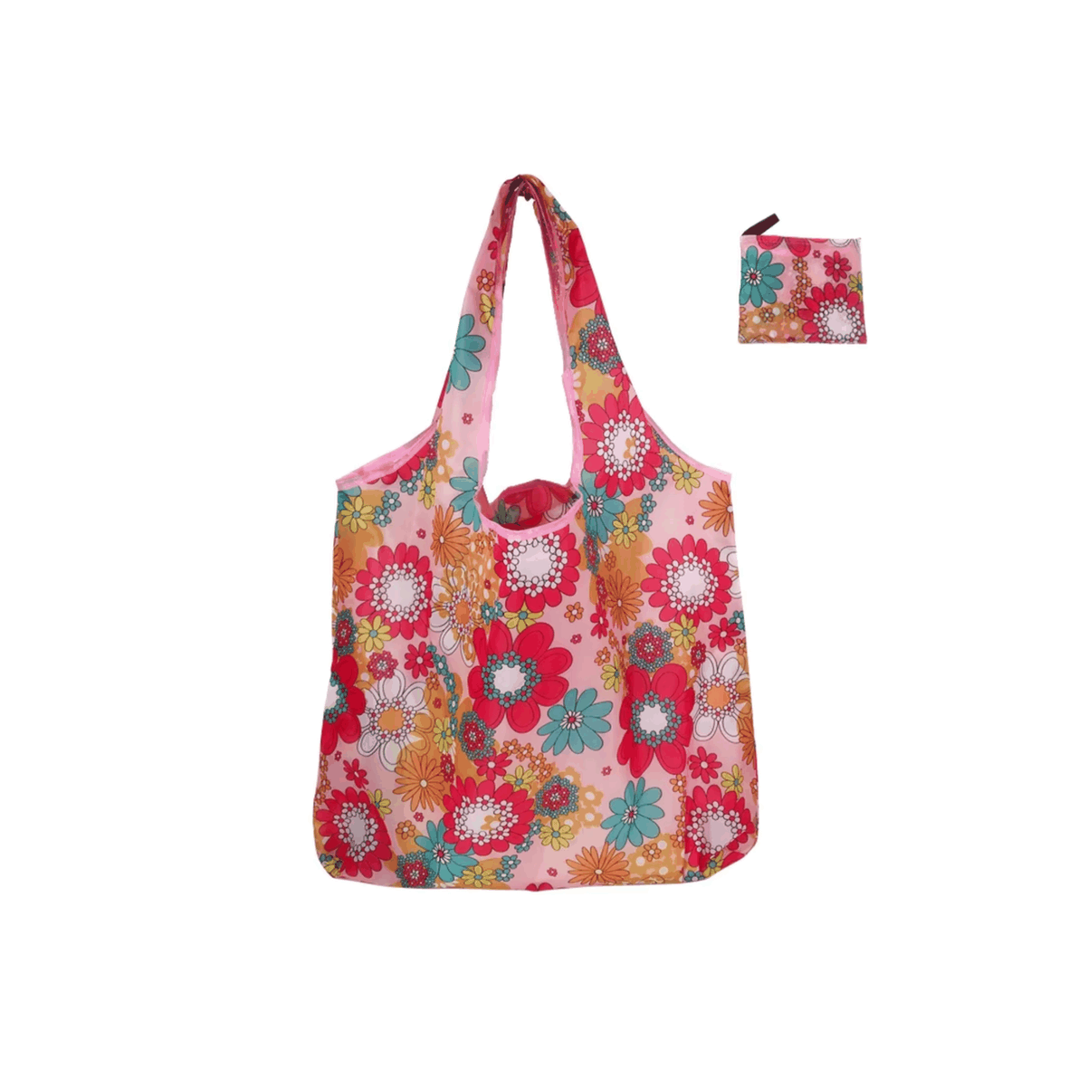 Ripstop Durable Heavy Duty Folding Tote Bags Nylon Fabric Restore Cloth Reusable Superet Foldable Shopping Bag -011 - Image 2