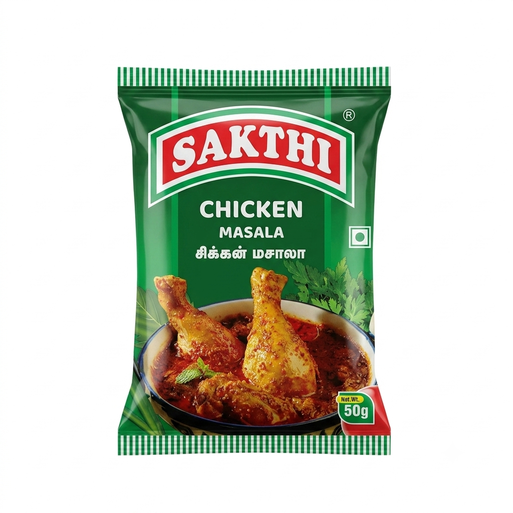 Sakthi Chicken Masala 50g - Image 3