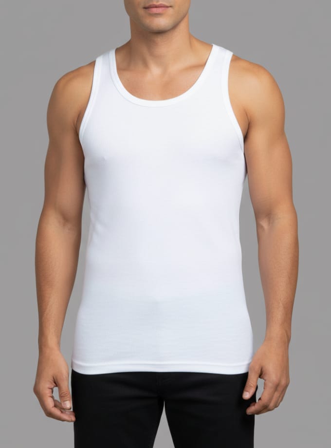 SIGNATURE MEN'S VEST RN