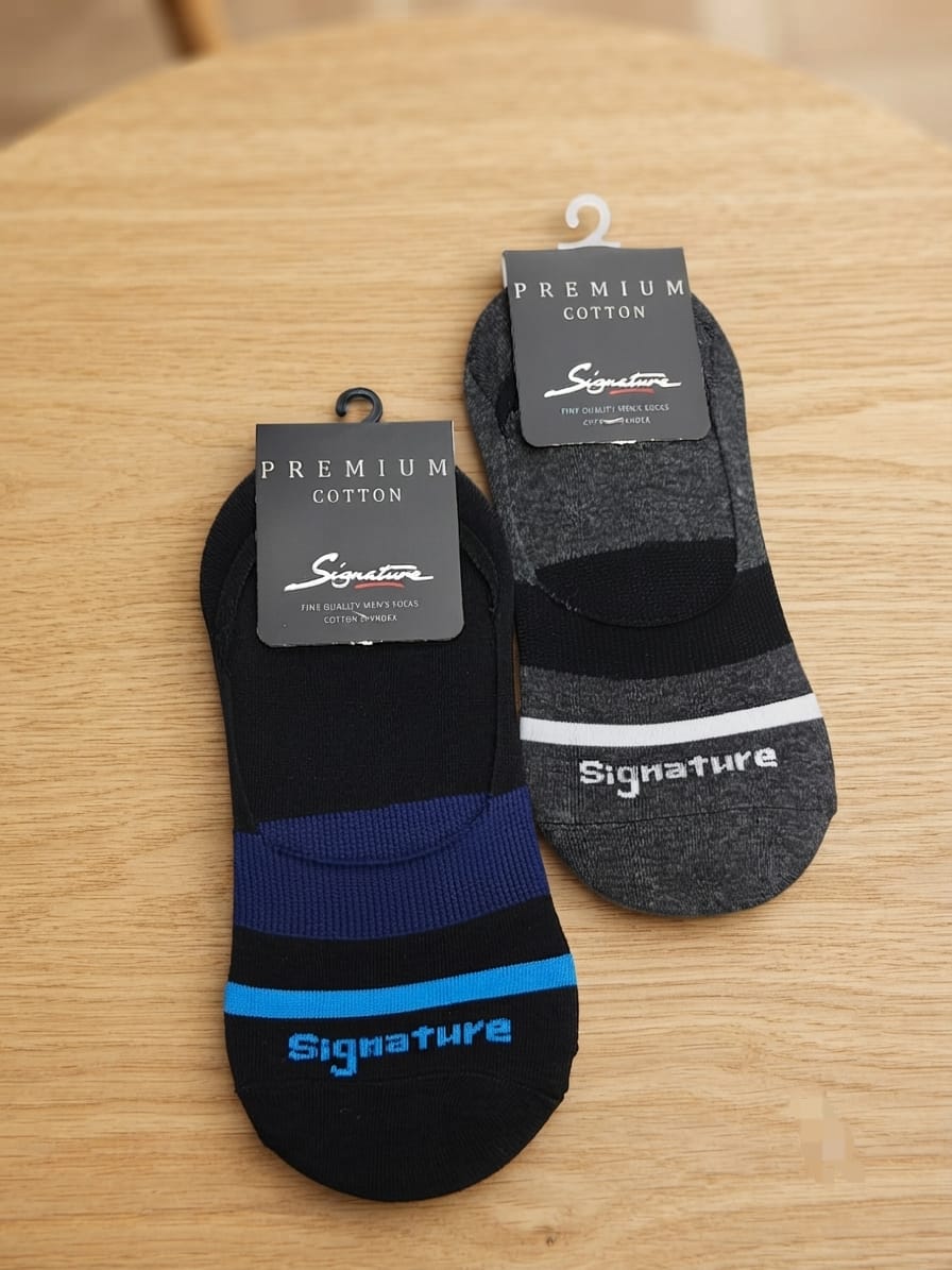 SIGNATURE PREMIUM COTTON NO-SHOW SOCKS - Image 4