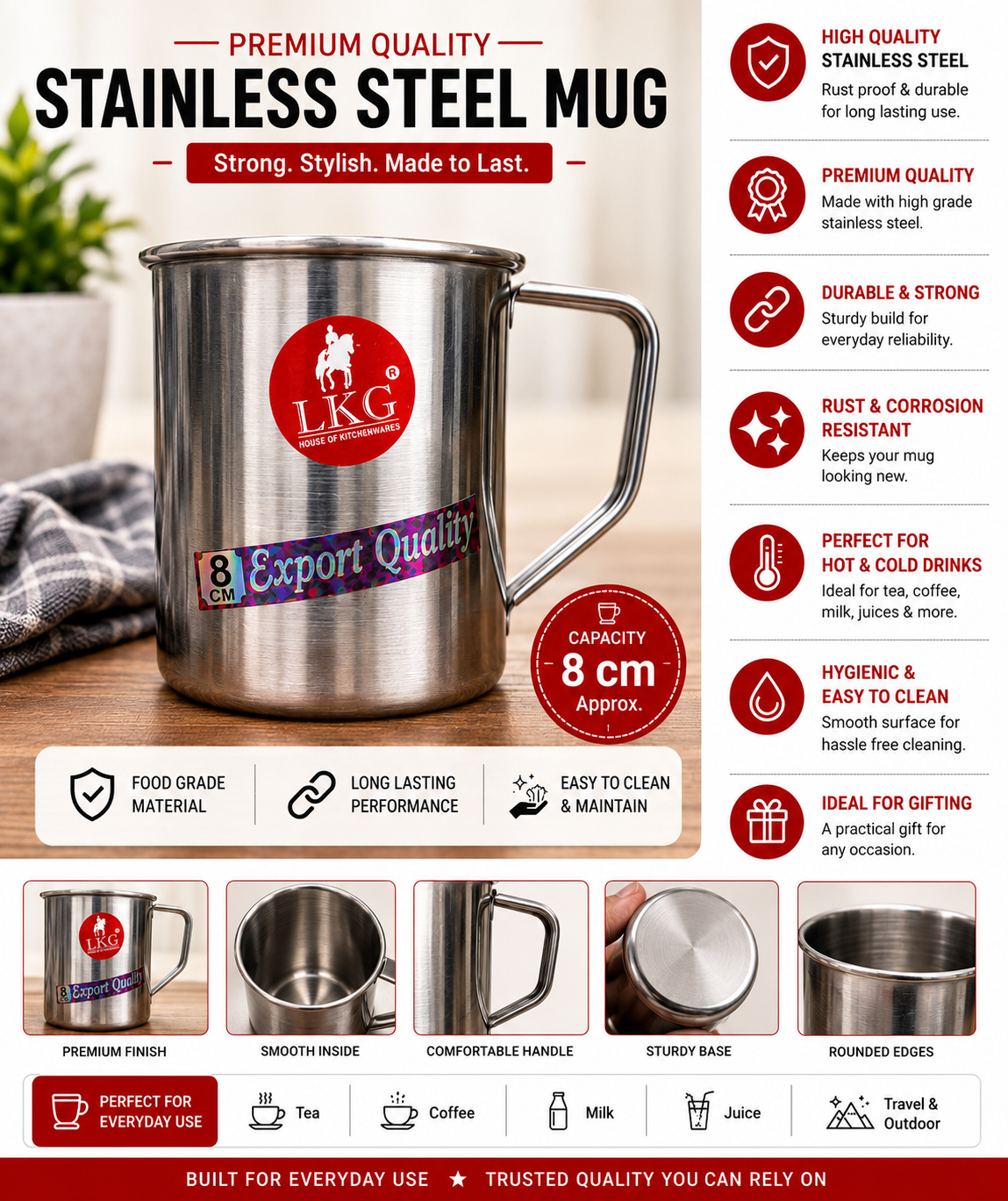 Silver jug 8cm No1