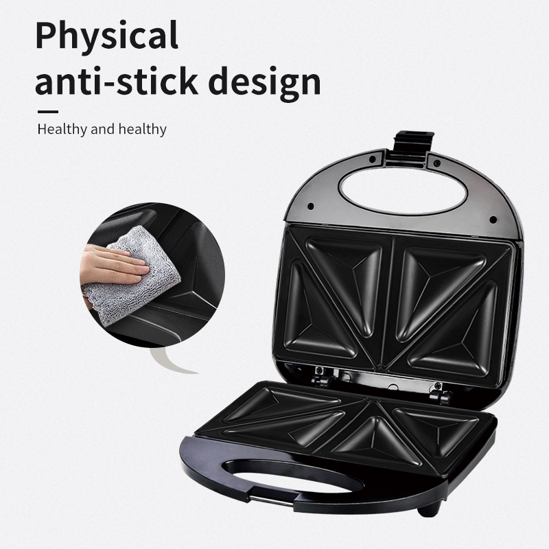 Sokany Sandwich Maker SK-115 – Non-Stick 750W Electric Sandwich Toaster with Thermostat - Image 3