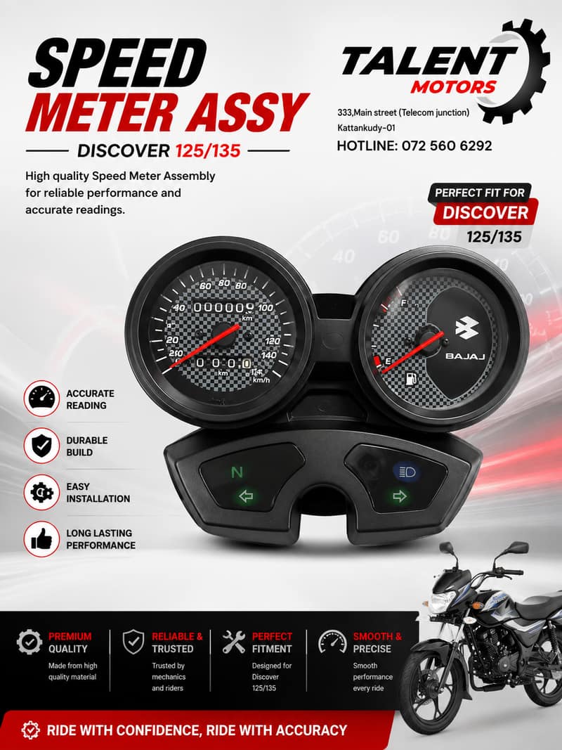 Speed Meter assy