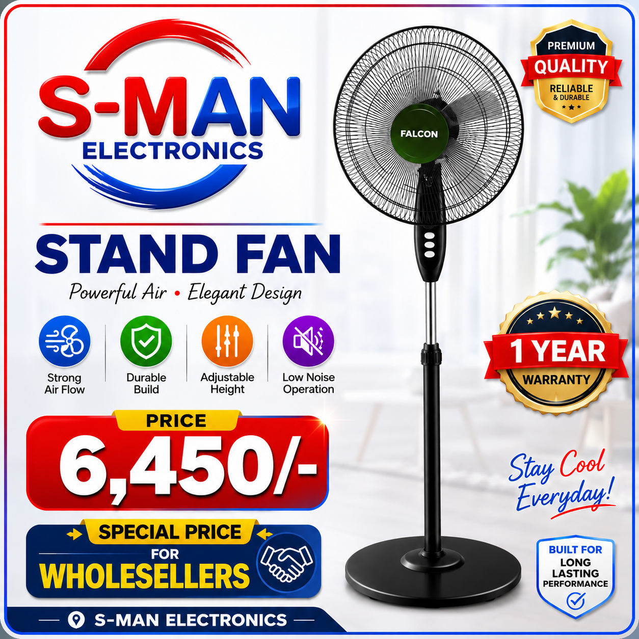 Stand Fan 16"