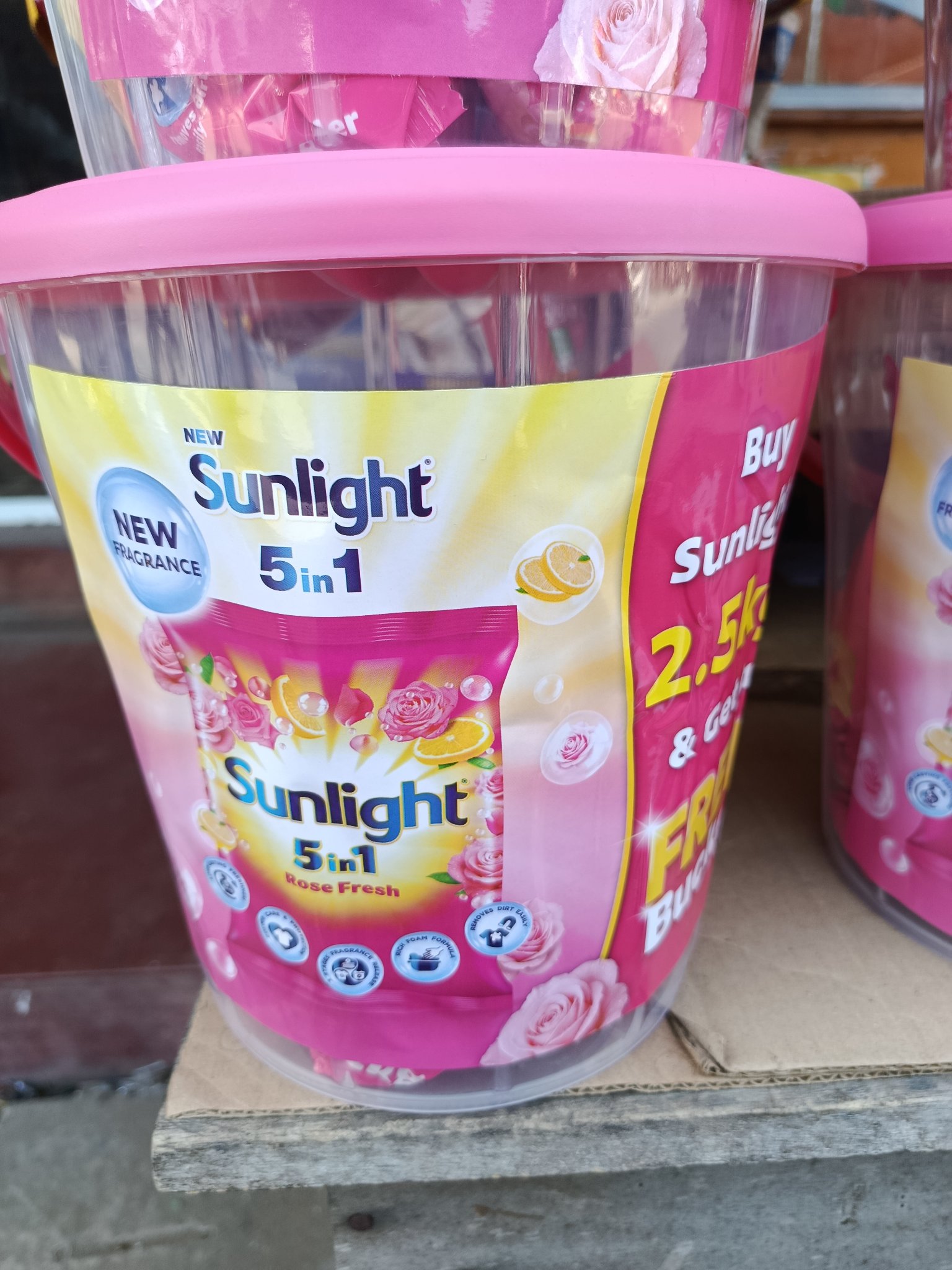 Sunlight 5in1 2.5kg &Geta Free Bucket - Image 2