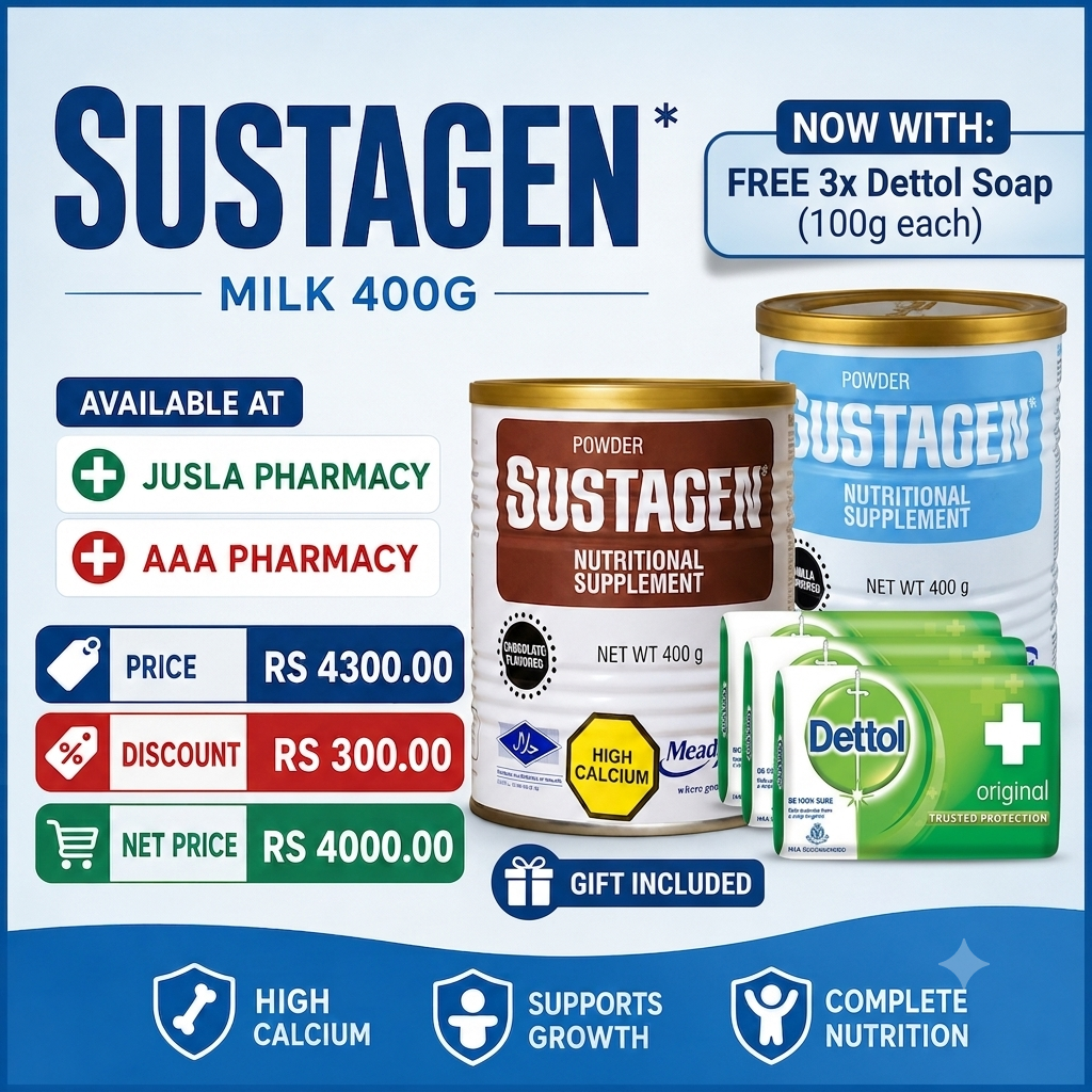 SUSTAGEN MILK 400G