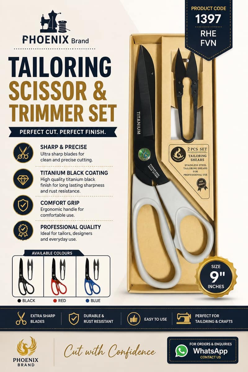 Tailoring Scissor 02Pcs