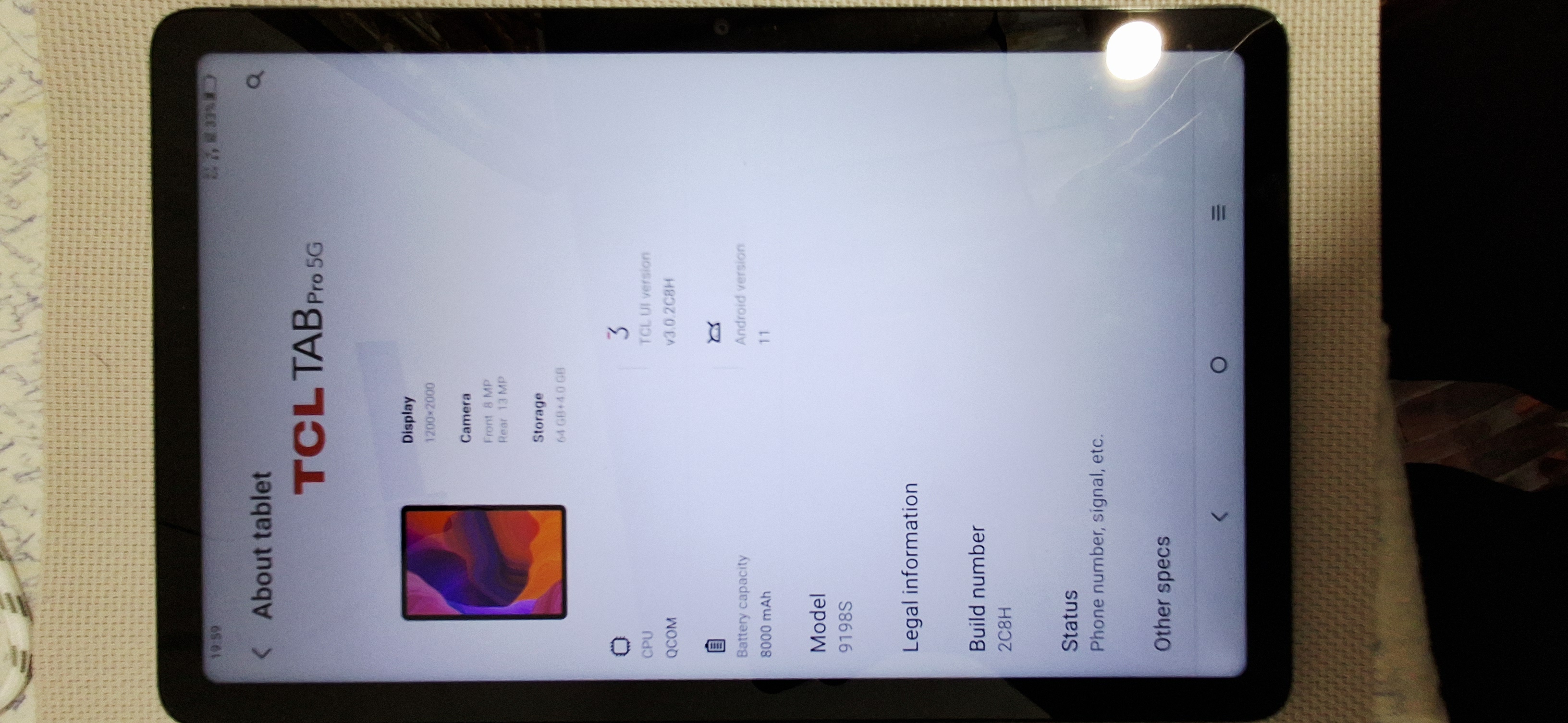 TCL TAB PRO 5G - Image 1