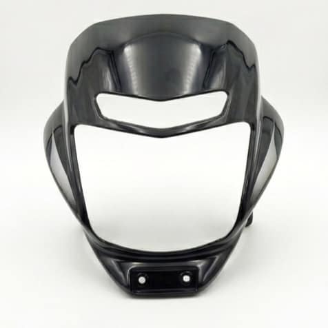 TEEMAX Platina Cowl – Black & Silver Colour